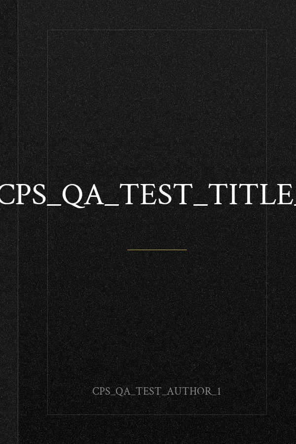 CPS_QA_TEST_TITLE_1
