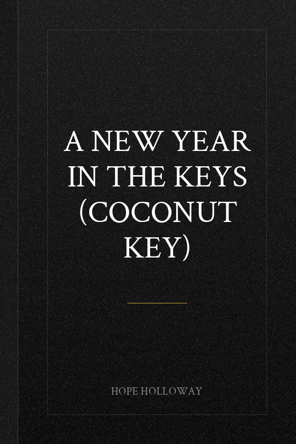 A New Year in the Keys (Coconut Key)