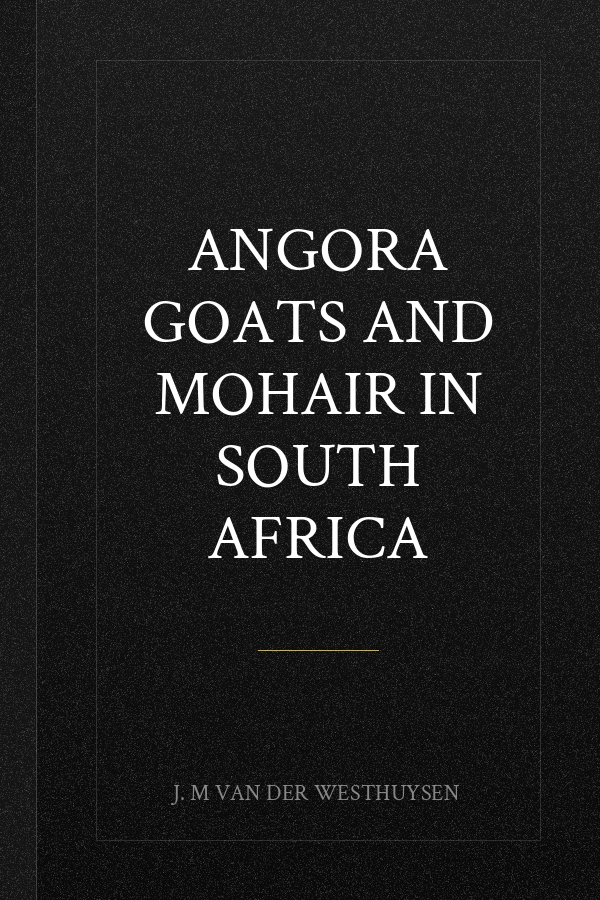 Angora goats and mohair in South Africa