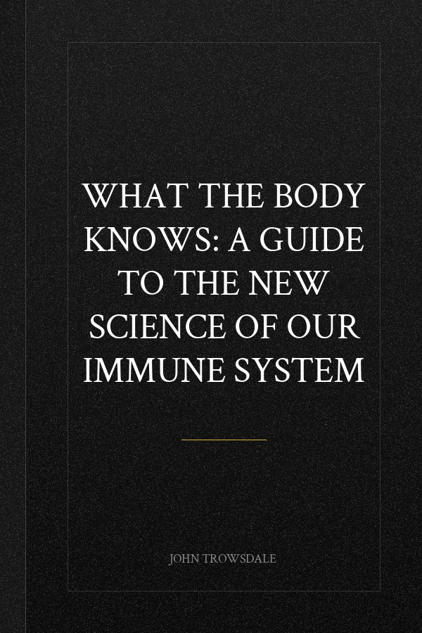 What the Body Knows: A Guide to the New Science of Our Immune System