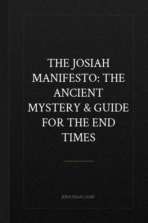 The Josiah Manifesto: The Ancient Mystery & Guide for the End Times