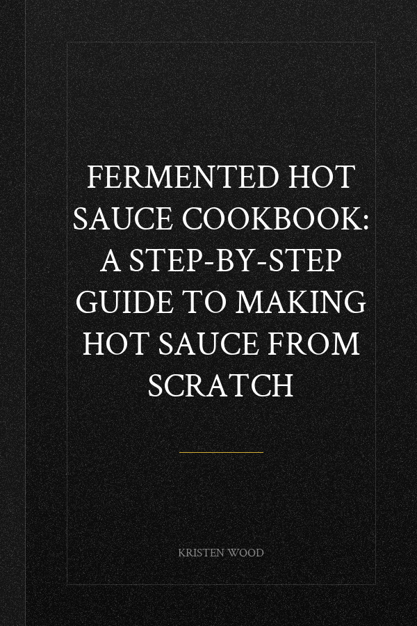 Fermented Hot Sauce Cookbook: A Step-by-Step Guide to Making Hot Sauce From Scratch