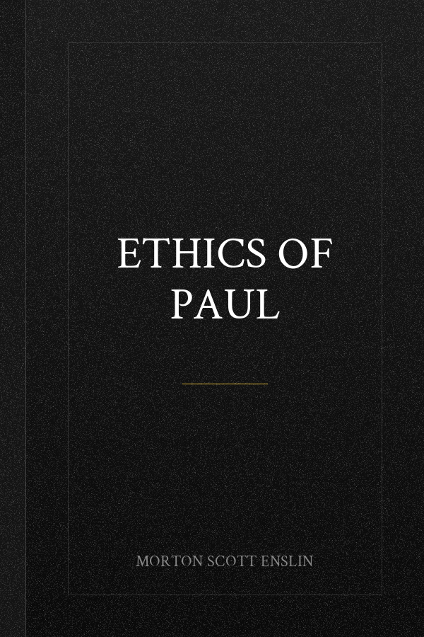 Ethics Of Paul