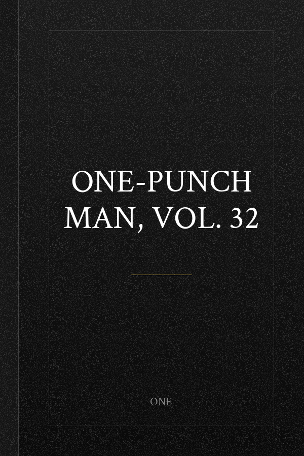 One-Punch Man, Vol. 32