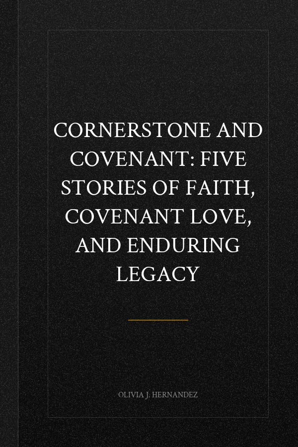 Cornerstone and Covenant: Five Stories of Faith, Covenant Love, and Enduring Legacy
