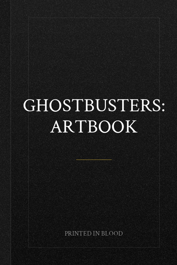 Ghostbusters: Artbook