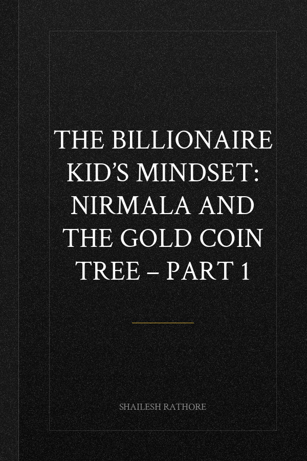 The Billionaire Kid’s Mindset: Nirmala and the Gold Coin Tree – Part 1